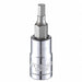 Socket Bit Steel 1/4 in TpSz 3.5 mm