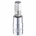 Socket Bit Steel 1/4 in TpSz 7 mm