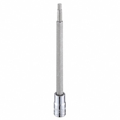 Socket Bit Steel 1/4 in TpSz 4 mm