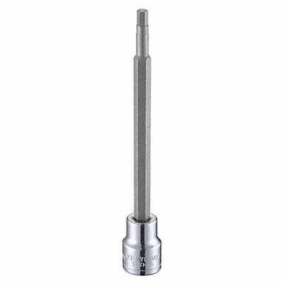 Socket Bit Steel 3/8 in TpSz 4 mm