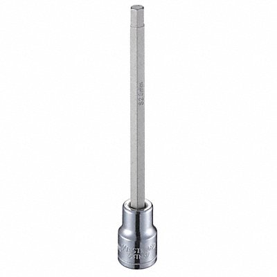 Socket Bit Steel 3/8 in TpSz 6 mm