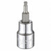 Socket Bit Steel 3/8 in TpSz 1/8 in