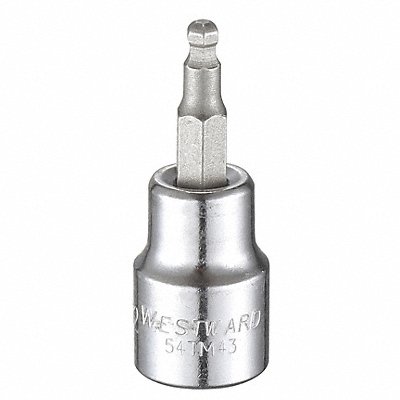 Socket Bit Steel 3/8 in TpSz 5/32 in