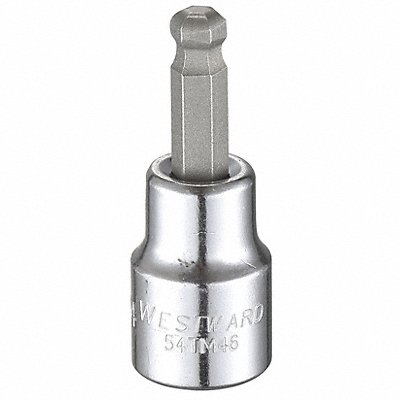 Socket Bit Steel 3/8 in TpSz 1/4 in