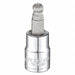 Socket Bit Steel 3/8 in TpSz 7 mm