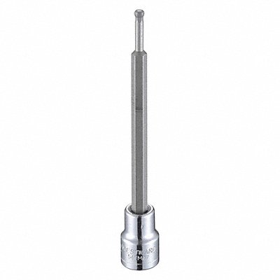 Socket Bit Steel 3/8 in TpSz 3 mm