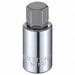 Socket Bit Steel 1/2 in TpSz 5/8 in