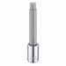 Socket Bit Steel 1/2 in TpSz 7/16 in