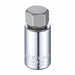 Socket Bit Steel 1/2 in TpSz 19 mm