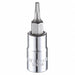 Socket Bit Steel 1/4 in TpSz T10