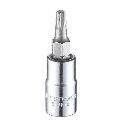 Socket Bit Steel 1/4 in TpSz T20