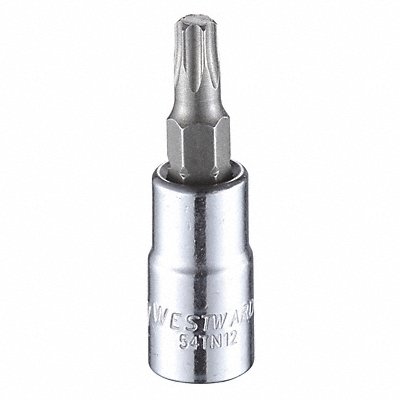 Socket Bit Steel 1/4 in TpSz T27