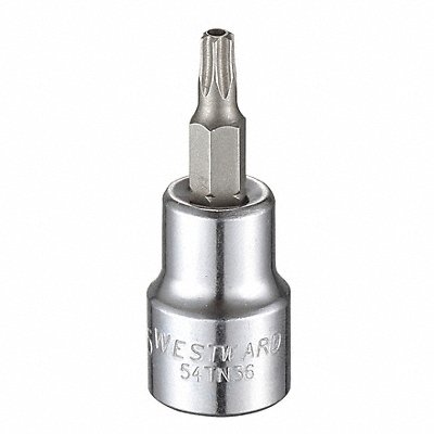 Socket Bit Steel 3/8 in TpSz T25