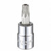 Socket Bit Steel 3/8 in TpSz T45