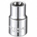 Socket Steel Chrome E12