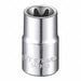 Socket Steel Chrome E14