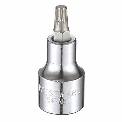 Socket Bit Steel 1/2 in TpSz T40