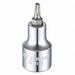 Socket Bit Steel 1/2 in TpSz T25