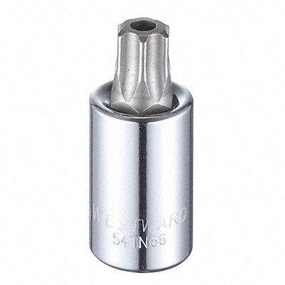 Socket Bit Steel 1/2 in TpSz T60