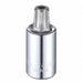 Socket Bit Steel 1/2 in TpSz T60