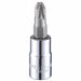 Socket Bit Steel 1/4 in TpSz #3