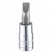 Socket Bit Steel 1/4 in TpSz 6 mm