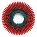 Rotary Brush 9 in Dia Red PK2