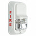 Compact Strobe Marked Fire Strobe White