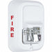 Speaker Marked Fire Strobe White