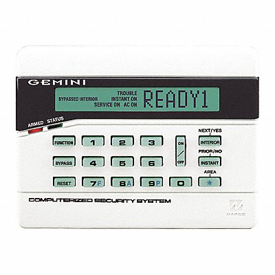 Intrusion System Keypads 5-7/8 W LCD