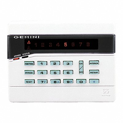 Intrusion System Keypads 5-7/8 W LCD