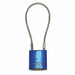 Lockout Padlock Key Alike Blue Body