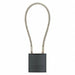 Lockout Padlock Key Different Blk Body