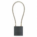 Lockout Padlock Key Different Blk Body