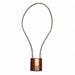 Lockout Padlock Key Different Brown Body