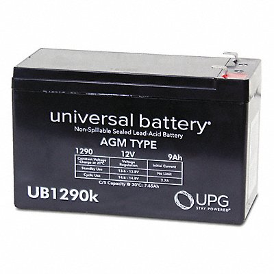 Sealed Lead Acid Battery 12VDC 3.78 H