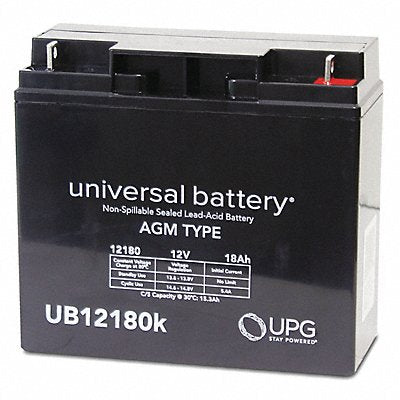 Sealed Lead Acid Battery 12VDC 6.60 H