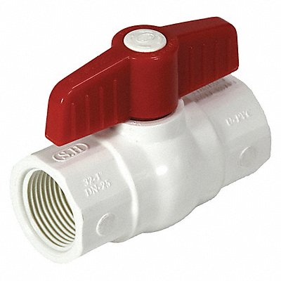 Ball Valve PVC Body 1-1/4 Pipe Sz