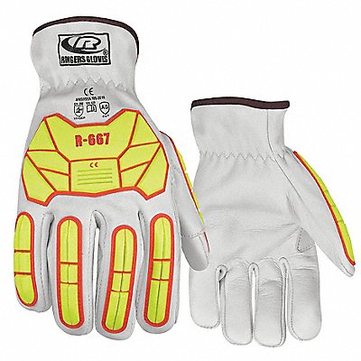 K2061 Leather Gloves 10 Goatskin PR