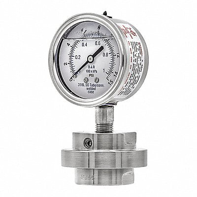 Pressure Gauge Nominal 2-1/2 Dial