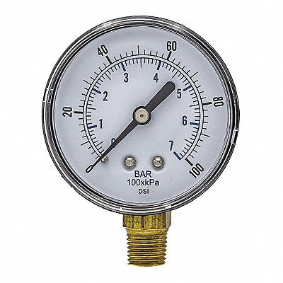 Pressure Gauge Nominal 2-1/2 Dial