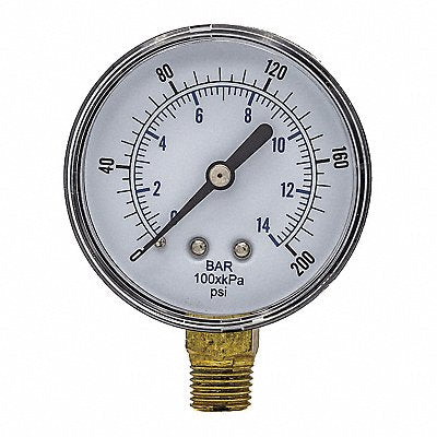 Pressure Gauge Nominal 2-1/2 Dial