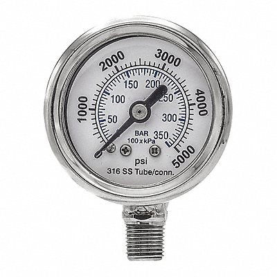 Pressure Gauge Nominal 1-1/2 Dial