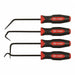 Hook Pick Set Steel 4 pcs. 13-3/4 L