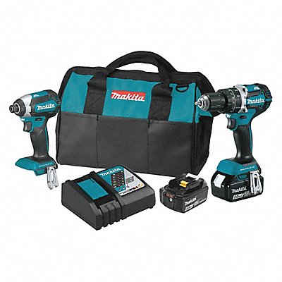 Cordless Combination Kit 2 Tools 18V DC