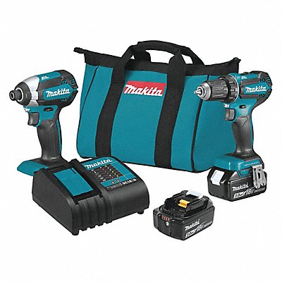 Cordless Combination Kit 2 Tools 18V DC