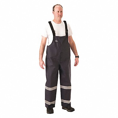 Reflective Rain Bib Overall S 32 to 34 