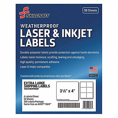 Multiple Purpose Label Paper PK50