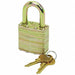 Keyed Padlock Silver