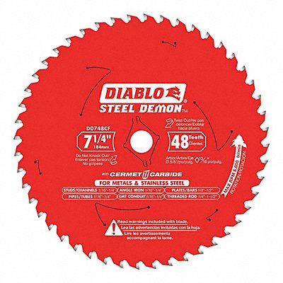 Circular Saw Blade 7 1/4 in 48 Teeth